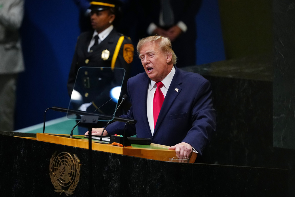 Trump defends Iran war in subdued address to world leaders