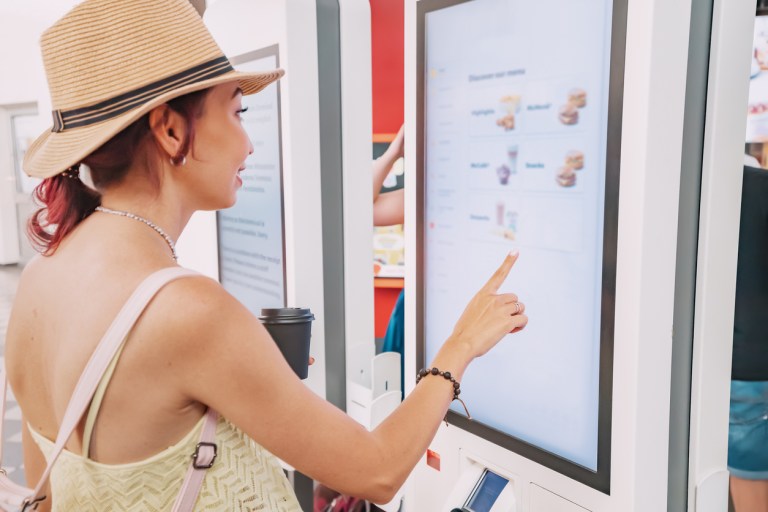 The fast-food industry is innovating and reducing face-to-face contact with customers