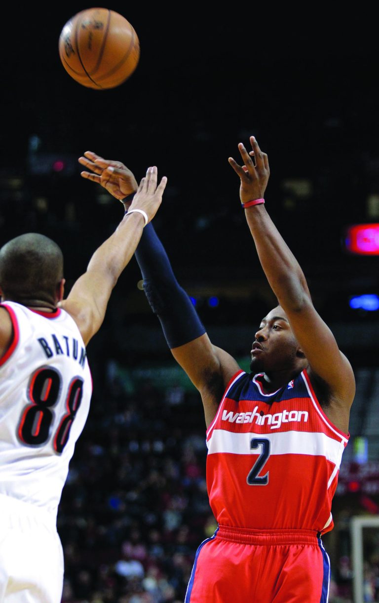 Don Ryan/AP
The Wizards have gone 4-2 since point guard John Wall returned from a stress injury in his knee.