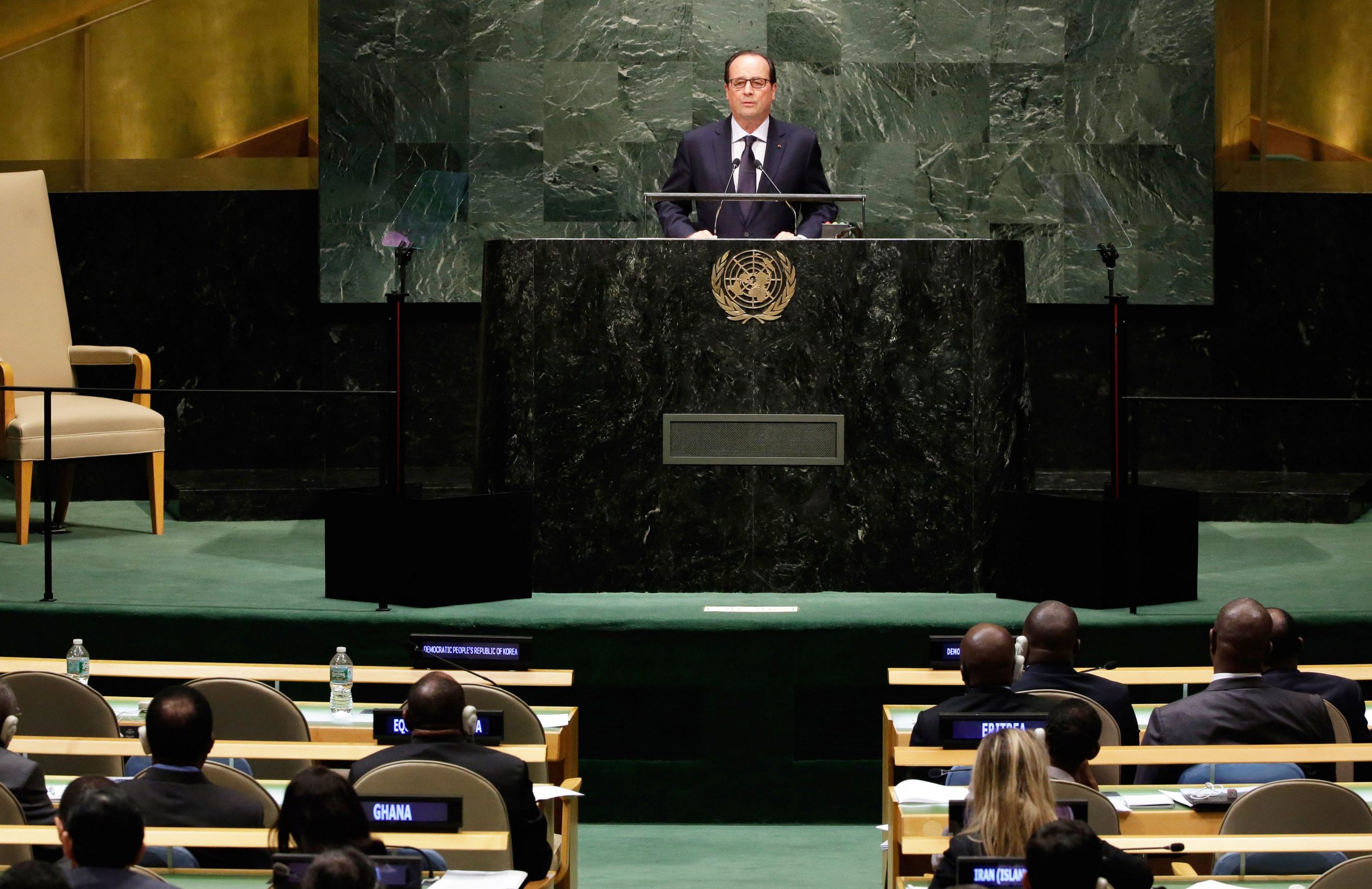 Hollande: group that killed French man is a threat