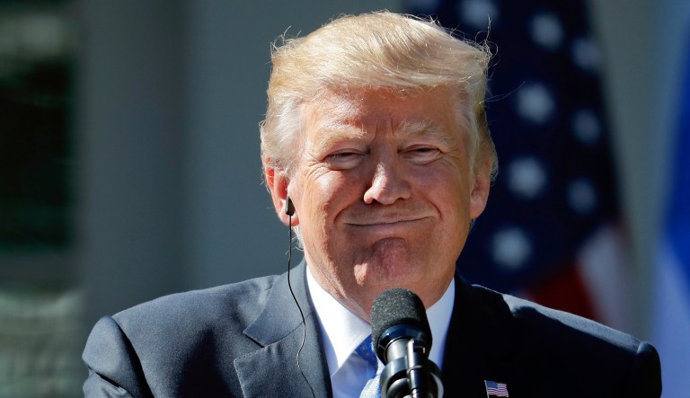 President Trump's job approval rating is at 39 percent, according to a recent Gallup poll. The recent uptick is likely due to his Dec. 22 signing of a tax reform bill, which prompted some companies to announce bonuses for employees. (AP Photo/Pablo Martinez Monsivais)