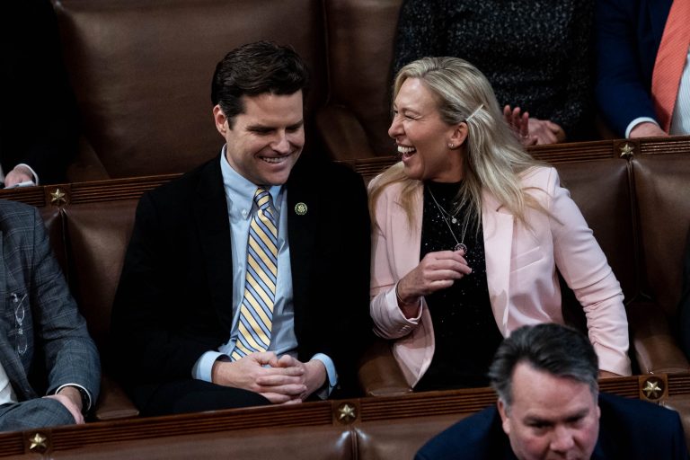 Democrats applaud as Gaetz calls McCarthy ‘squatter’ for occupying speaker’s office