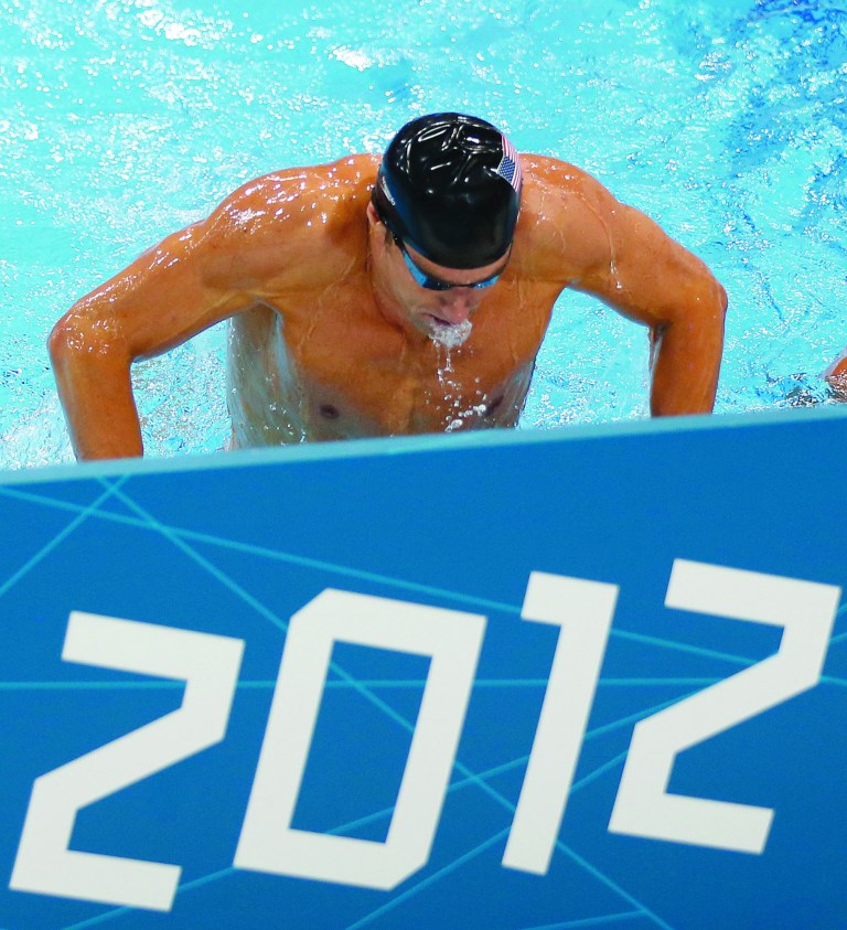 Jae C. Hong/AP
Michael Phelps won the 18th gold medal of his career in his final race -- the 4x100-meter medley relay Saturday.
