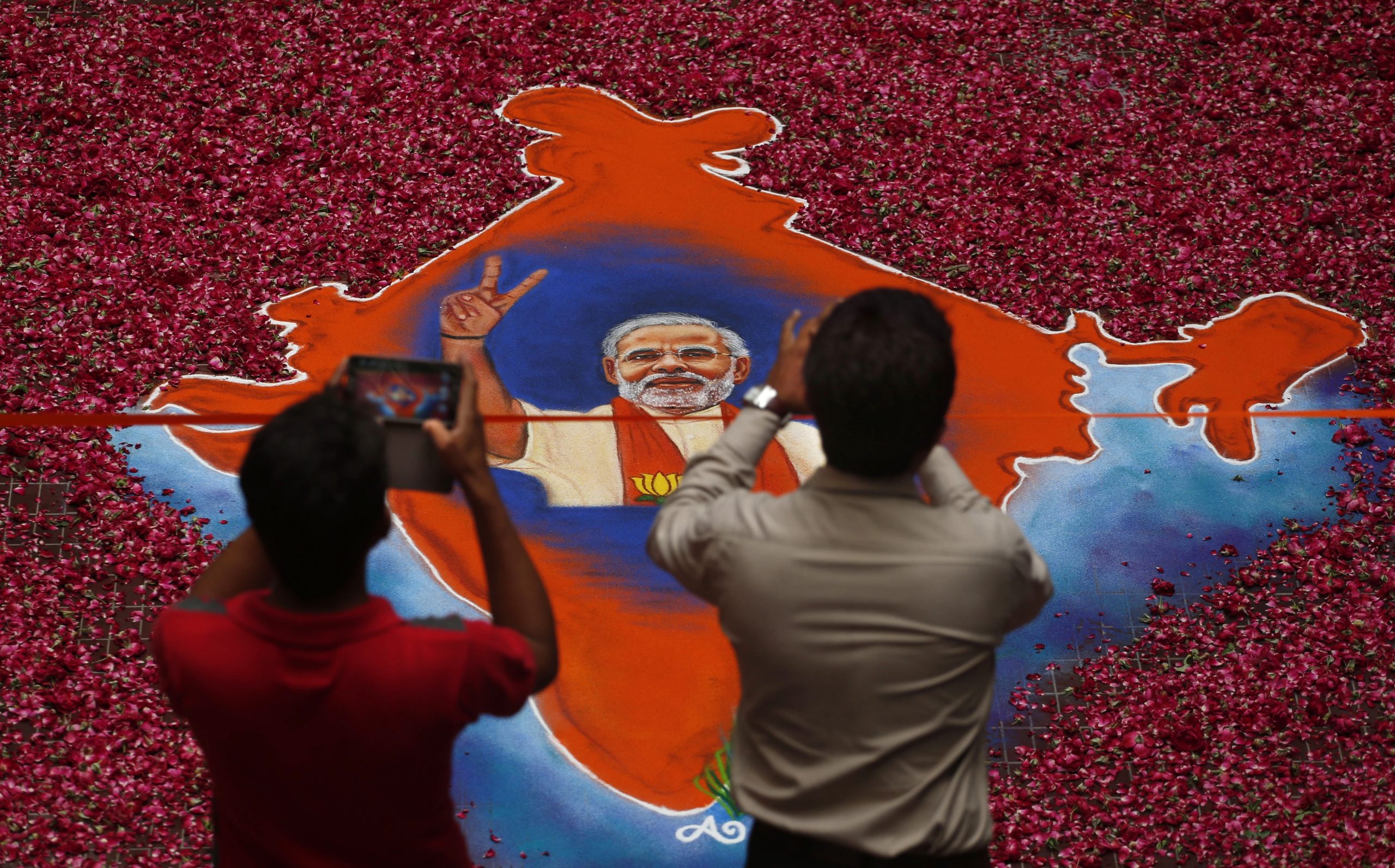 Landslide win for Indian opposition party