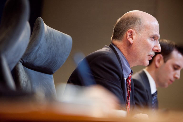 Phil Mendelson, who now chairs the D.C. City Council. In Washington, DC on Monday February 28, 2011. (Andrew Harnik/Examiner)