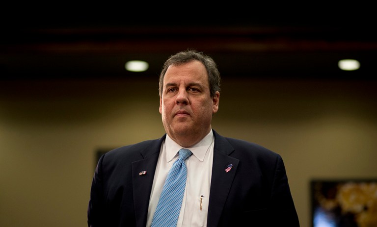 Republican presidential candidate, New Jersey Gov. Chris Christie discussed a few immigration basics with the Washington Examiner's Byron York. (AP Photo/Jae C. Hong)