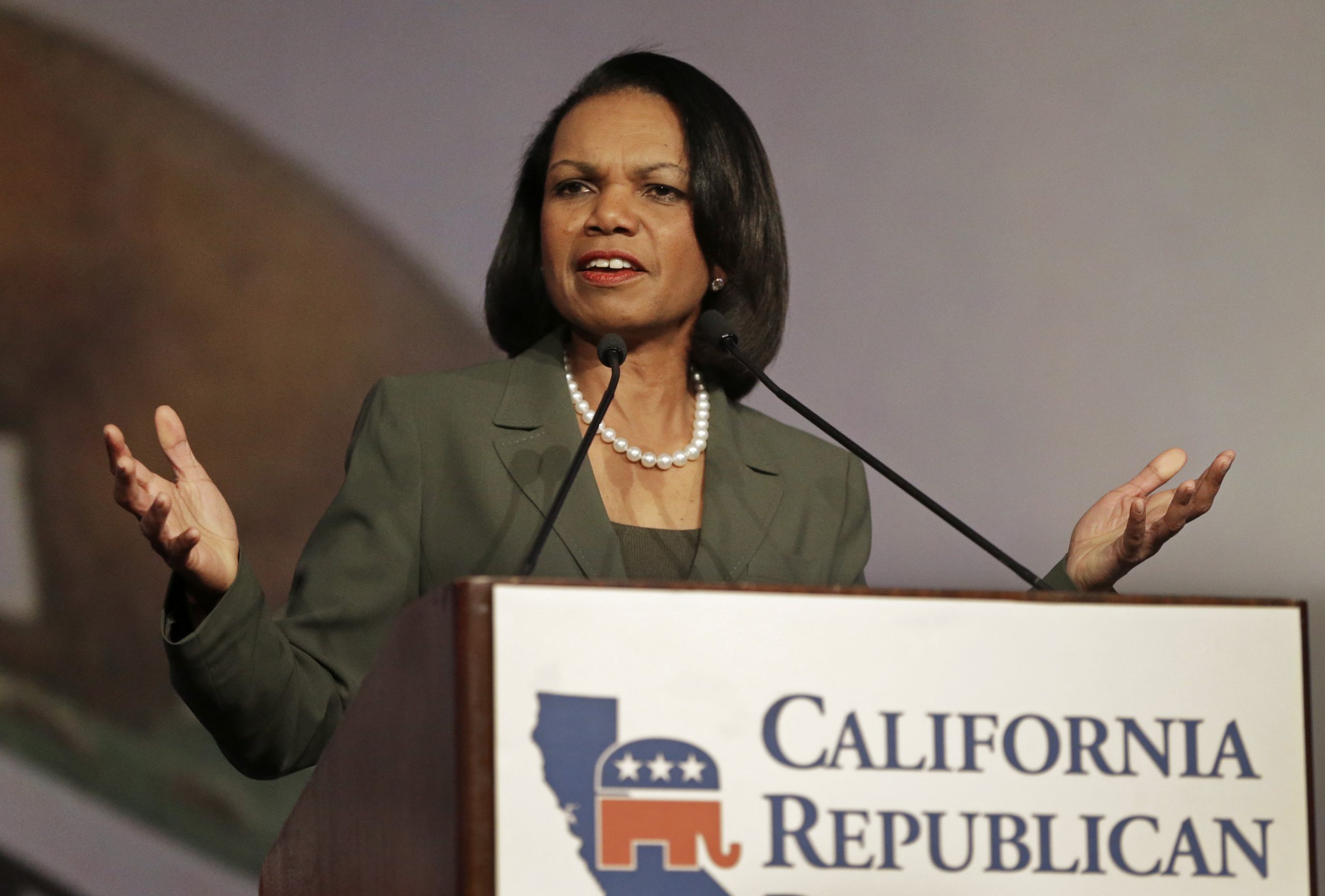 Liberals are determined to keep Condoleezza Rice down