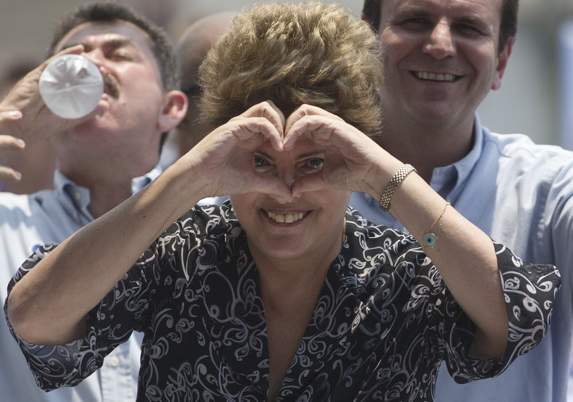 Poll: Brazil’s leader gains ground in tight race