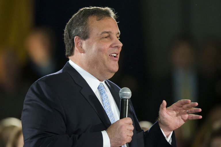 During New Jersey Gov. Chris Christie's 