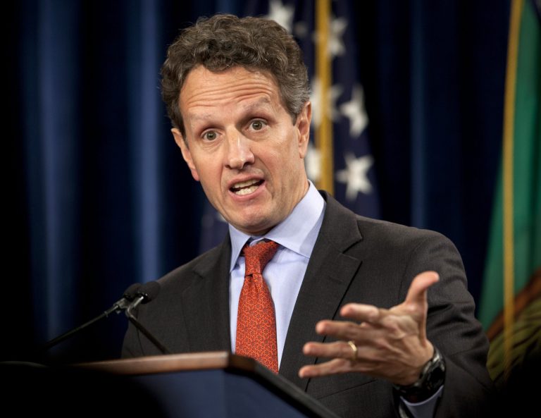 Former Treasury Secretary TimothyÃÂ GeithnerÃÂ is joining private equity firm Warburg Pincus LLC. (AP/Carolyn Kaster)