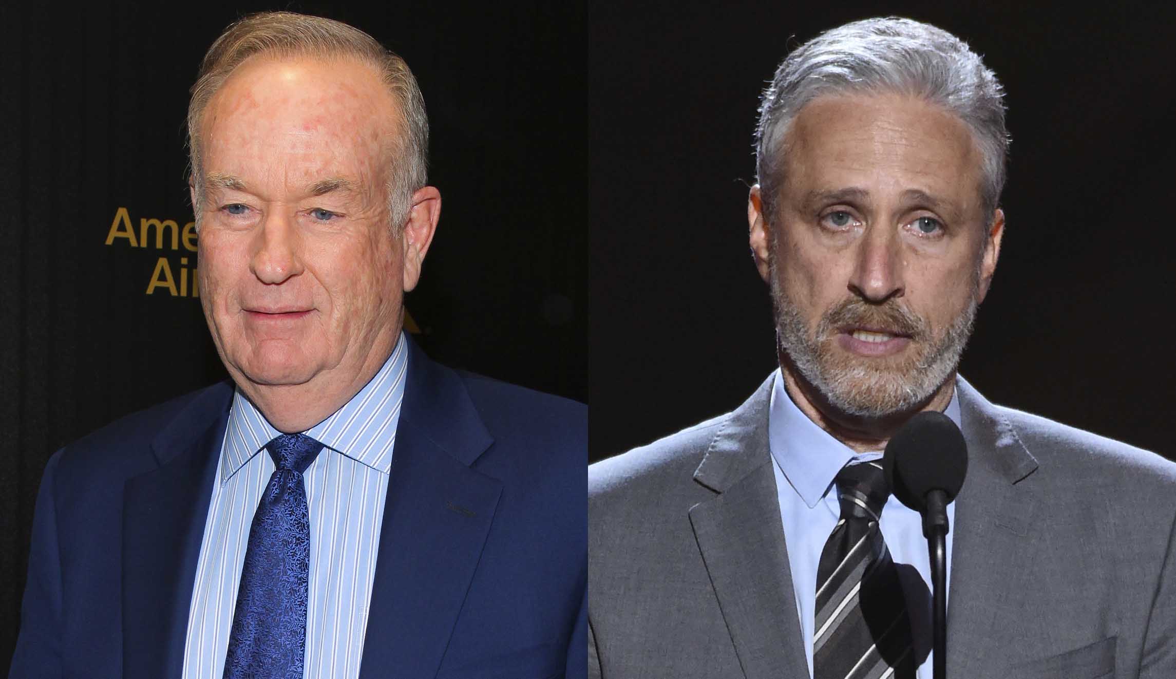 Bill O’Reilly lauds Jon Stewart as ‘a national hero’