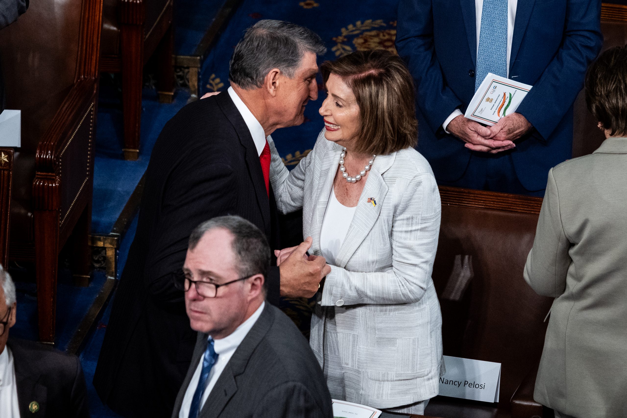 Manchin does ‘delicate dance’ with Democrats as he considers political future