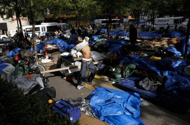 Legal loophole enables Occupy Wall Street camp