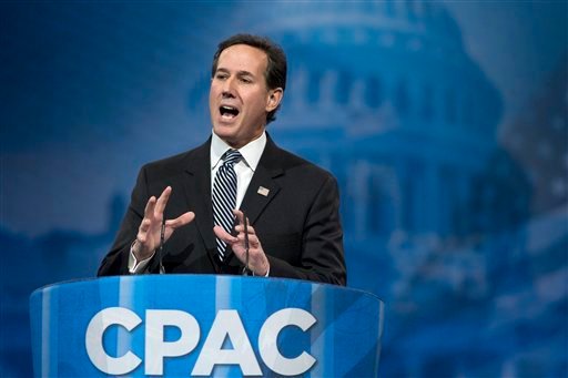 Santorum rallies conservatives to fight ‘godless’ liberals