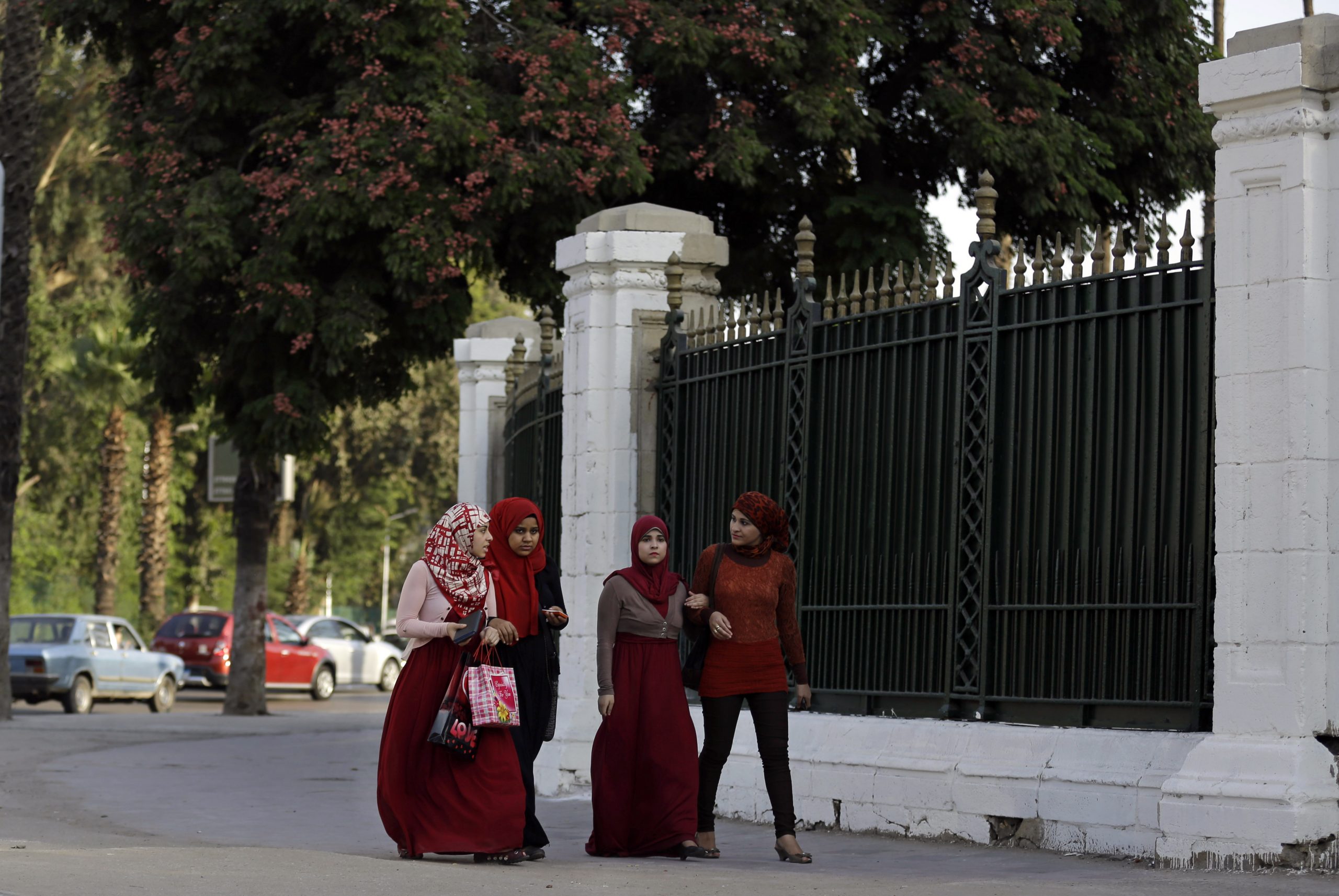 On campus in Egypt, a heavy security clampdown