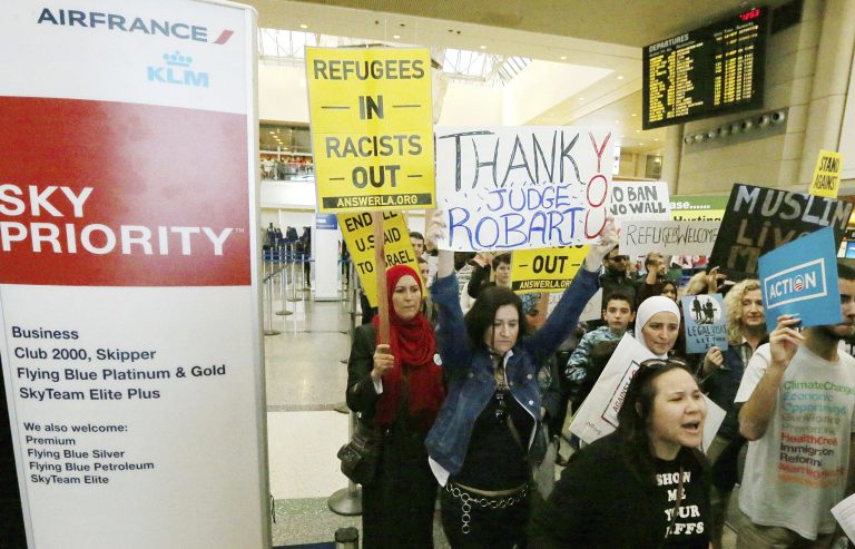 Judge James Robart of Washington state, whose ruling in February froze President Trump's first travel ban, decided Thursday that the president's revised travel ban is not subject to the prior injunction enforced against the first one. (AP Photo/Reed Saxon)