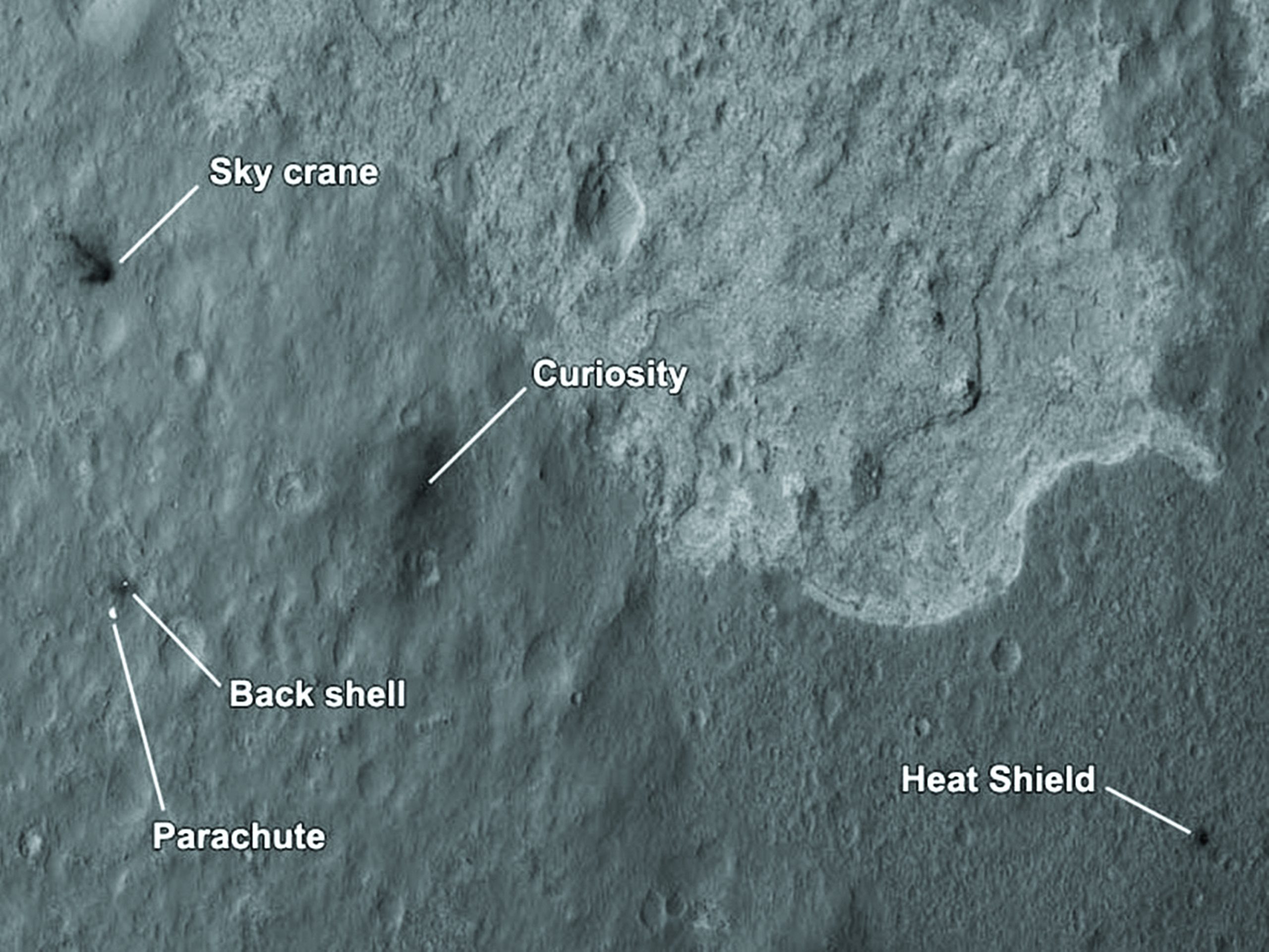 Mars crater where rover landed looks ‘Earth-like’