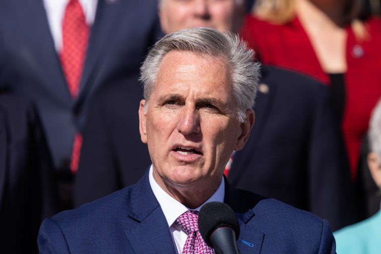 Kevin McCarthy attends White House bill signing after Biden’s Jackie Walorski gaffe
