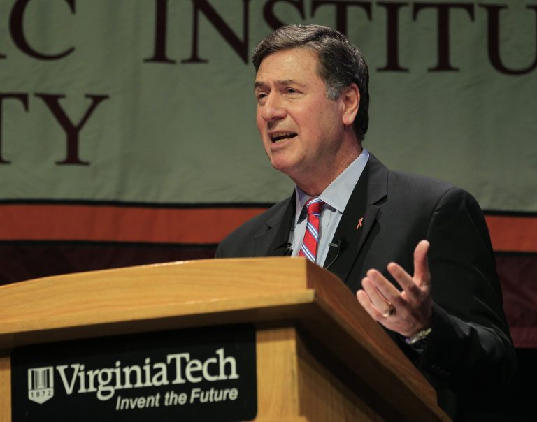 Republican Virginia Senate candidate George Allen (AP photo)
