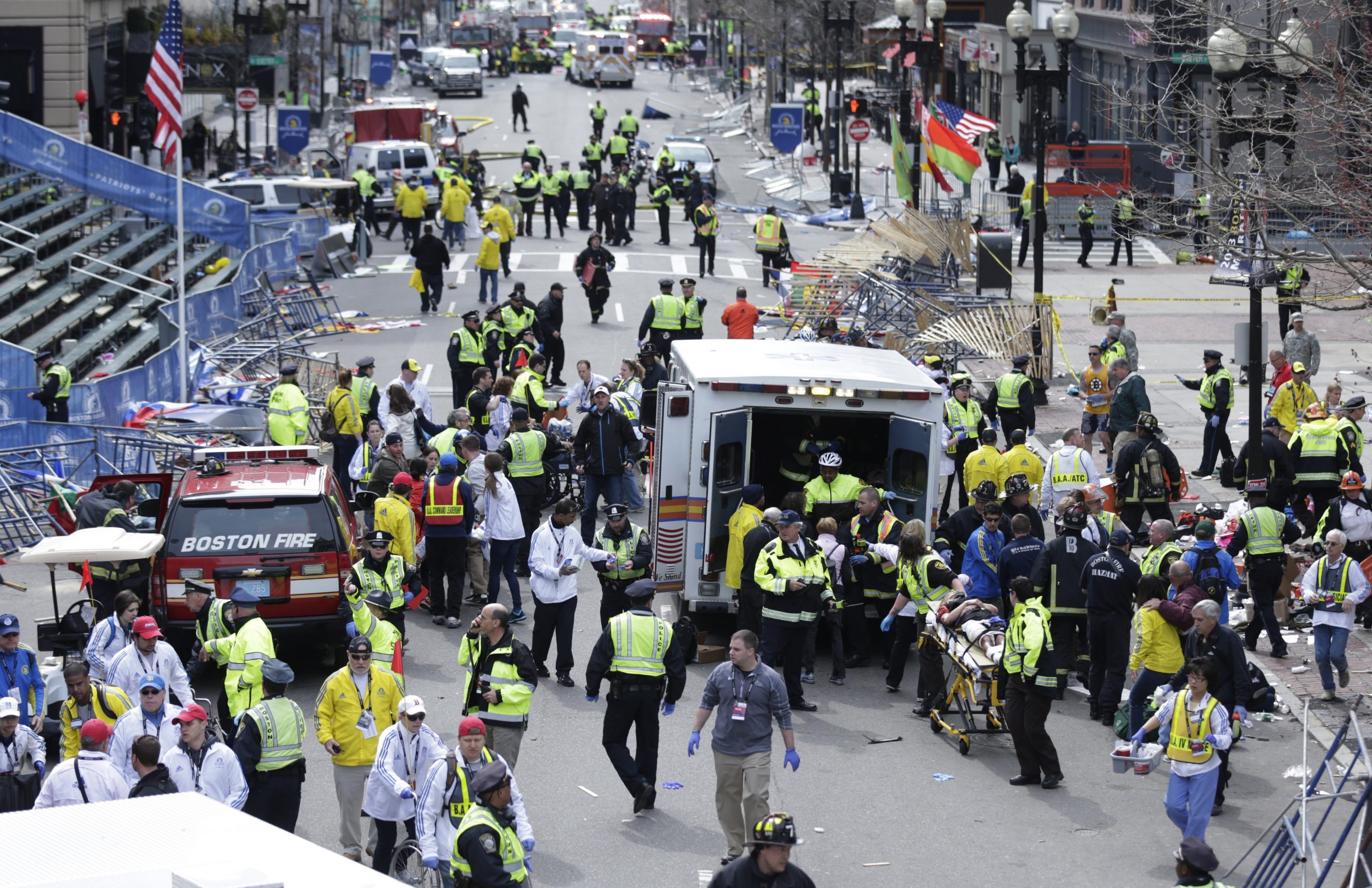 Boston Marathon bombing kills 3, injures over 140