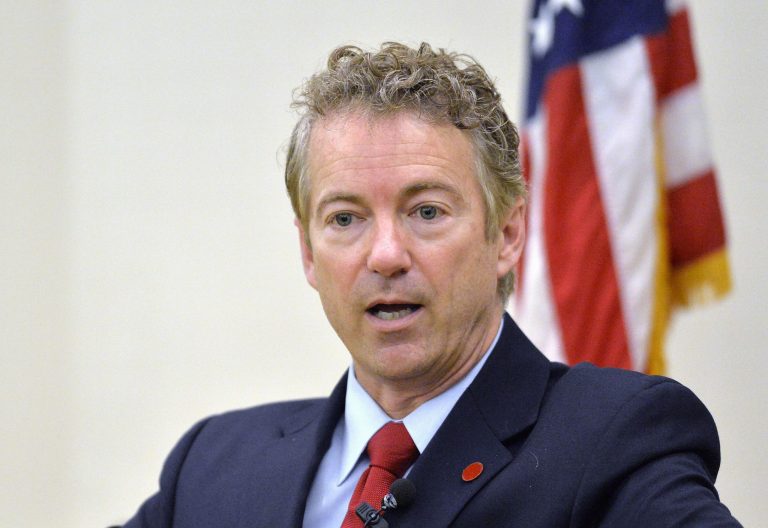 Sen. Rand Paul on Wednesday introduced a measure that declares the United States is at war with Islamic State of Iraq and Syria terrorists in the Middle East. (AP Photo)