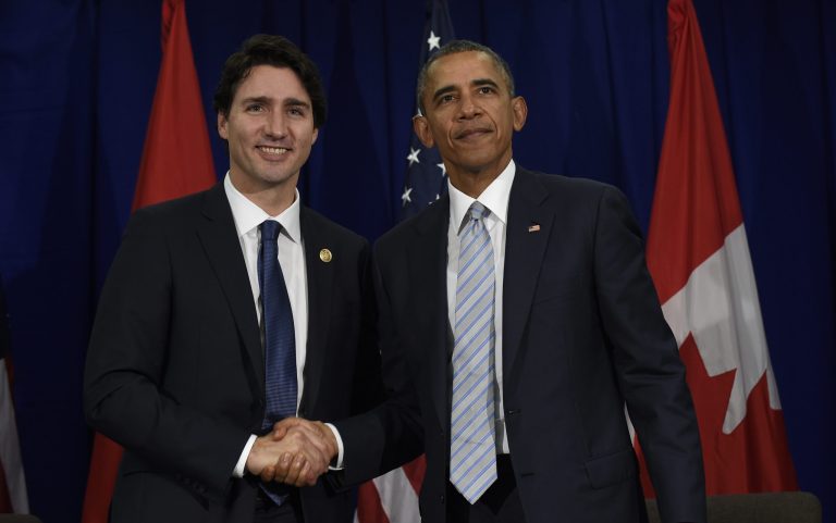 Canada's Prime Minister Justin Trudeau said climate change is one of the issues 