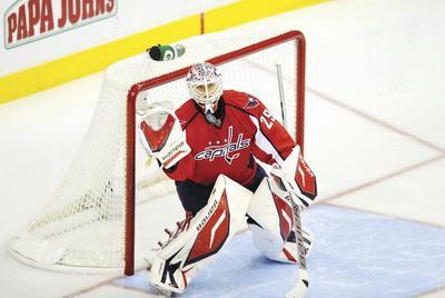 Nick Wass/AP
The Capitals have allowed 103 shots in Tomas Vokoun's three starts this season.