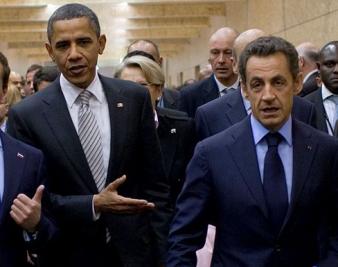 Obama Says Bye to Sarkozy, ‘Very Best Wishes … [in] Future Endeavors’