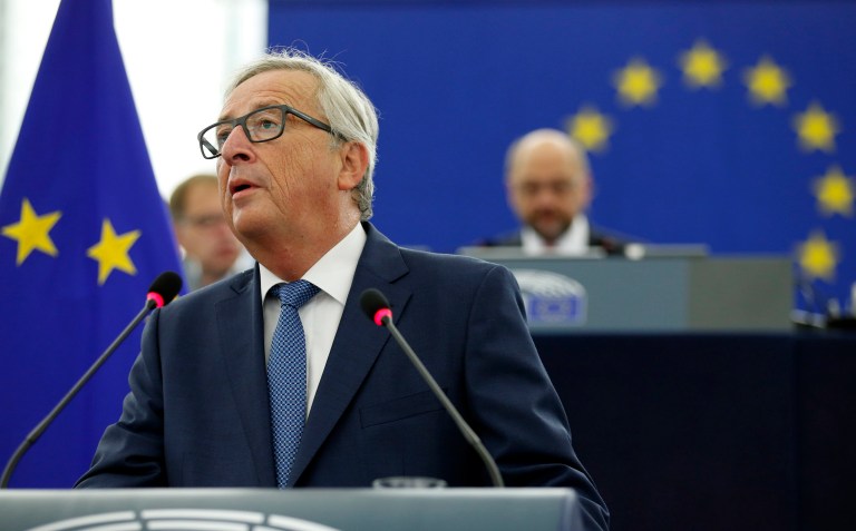 European Commission President Jean-Claude Juncker embodies everything wrong with politics. (AP Photo/Jean Francois Badias)