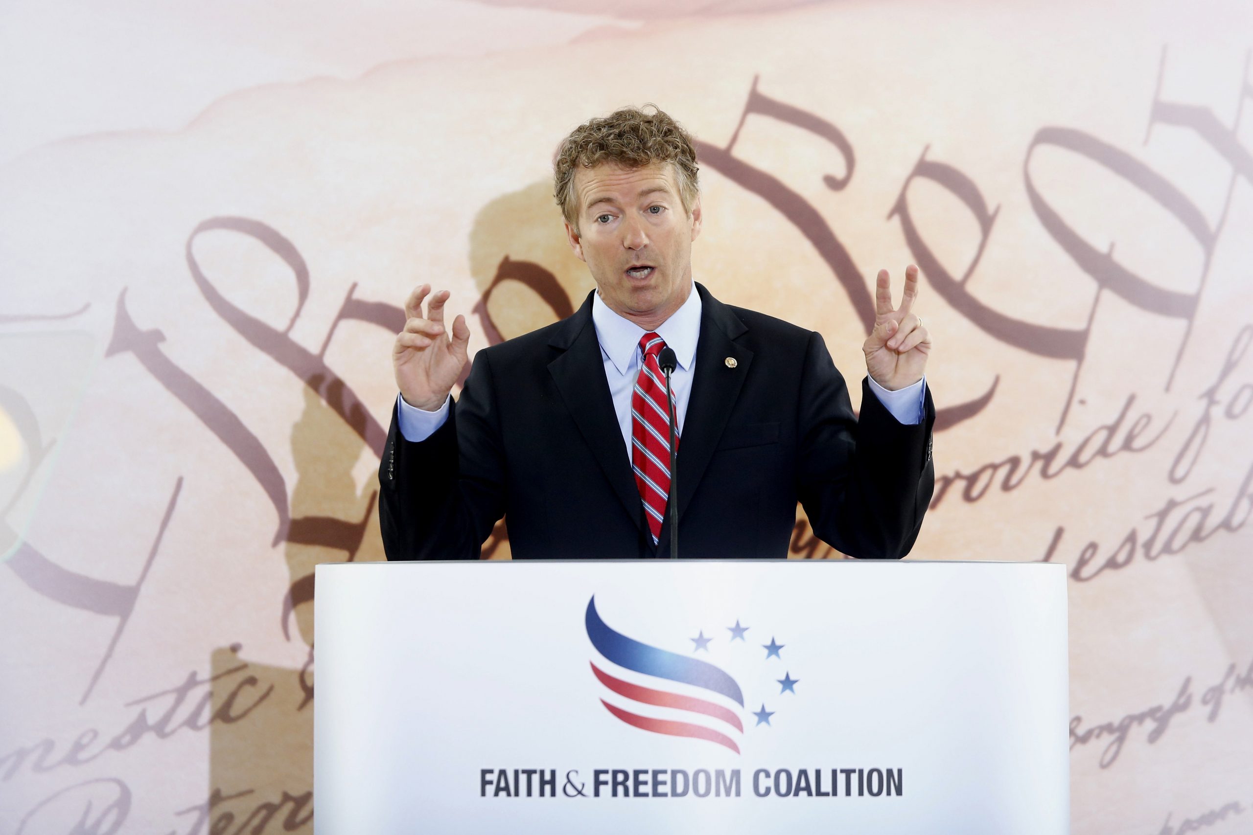 Rand Paul decries ‘war on Christianity’