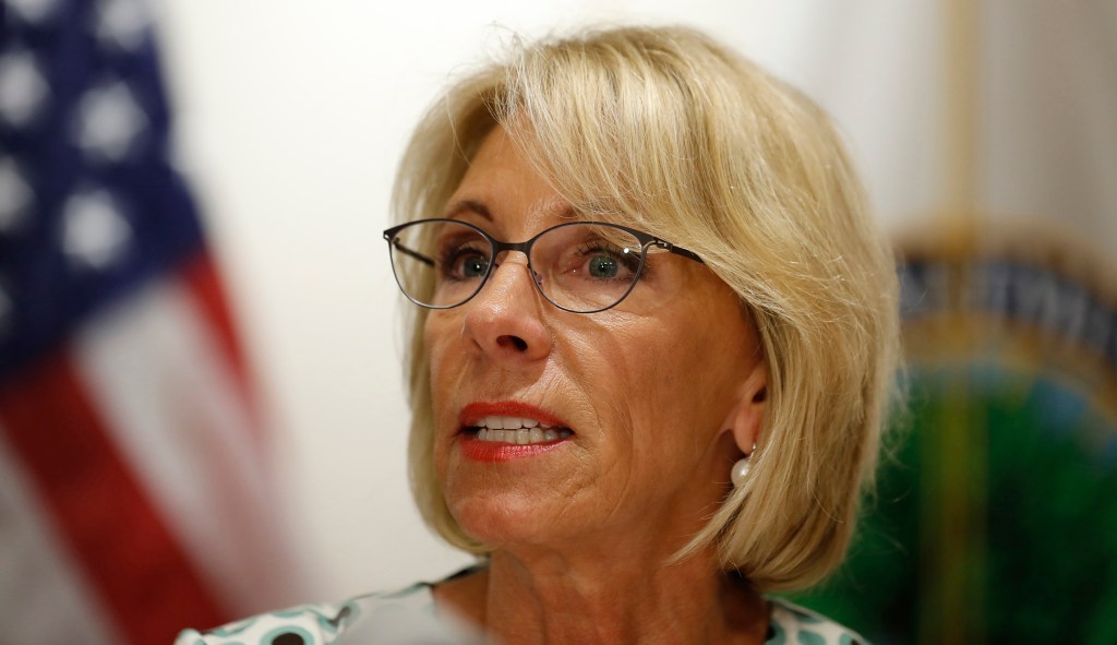 Betsy DeVos met privately with HBCU leaders