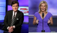 Tucker Carlson and Laura Ingraham receive their highest ratings during impeachment trial