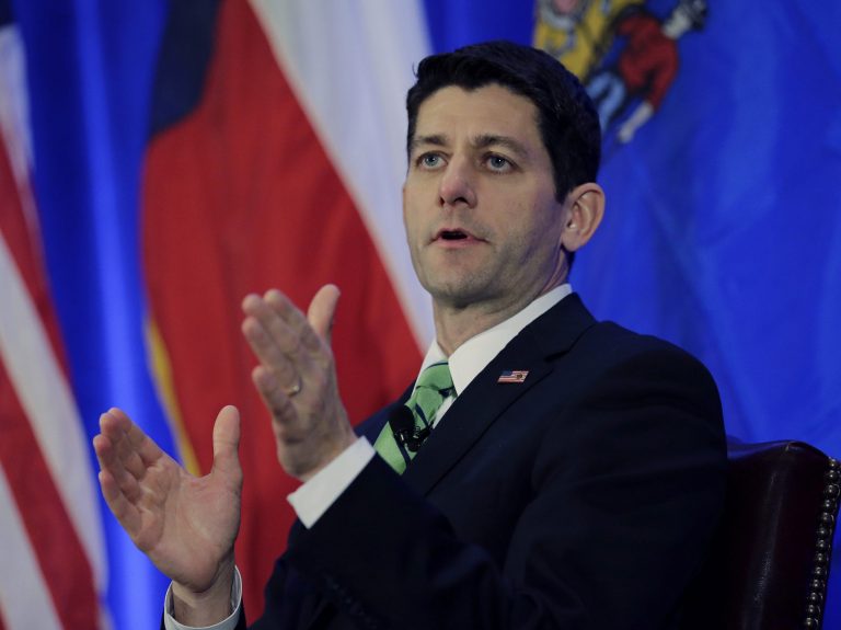 Rep. Paul Ryan, R-Wis., took the stage at the annual Conservative Political Action Conference to urge the Republican Party to become the 