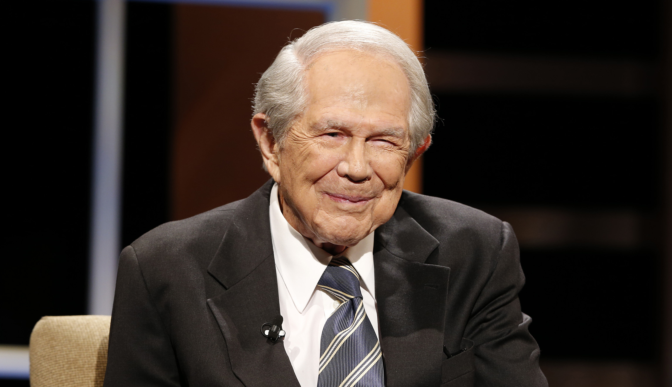Televangelist Pat Robertson congratulates young people for participating in March for Our Lives
