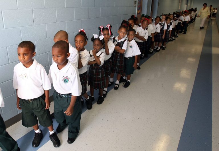 School closures are often denounced as hurting public education. (Getty Images)