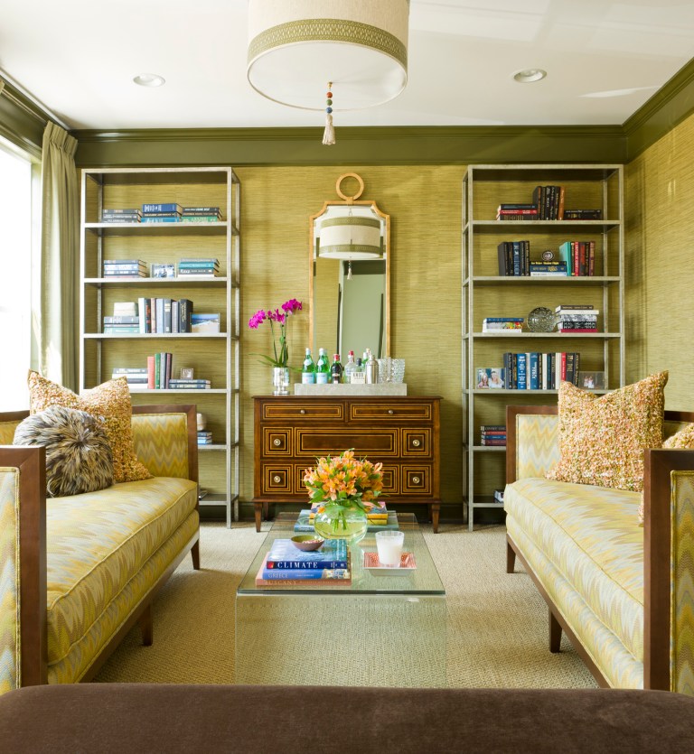 Room designed by Gordon Beall of SCW Interiors.