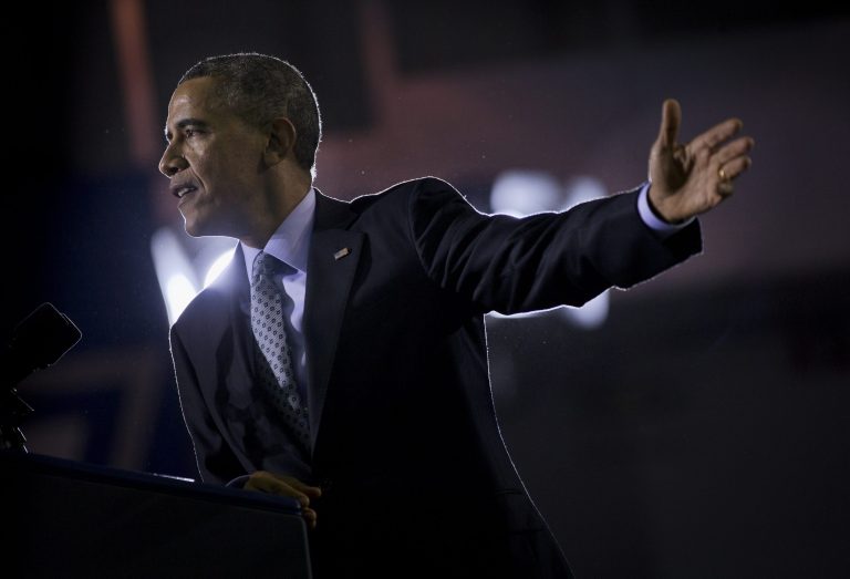 President Obama talks about the importance of raising the minimum wage during an event at Central Connecticut State University in New Britain, Conn., on March 5. (AP Photo/Pablo Martinez Monsivais)