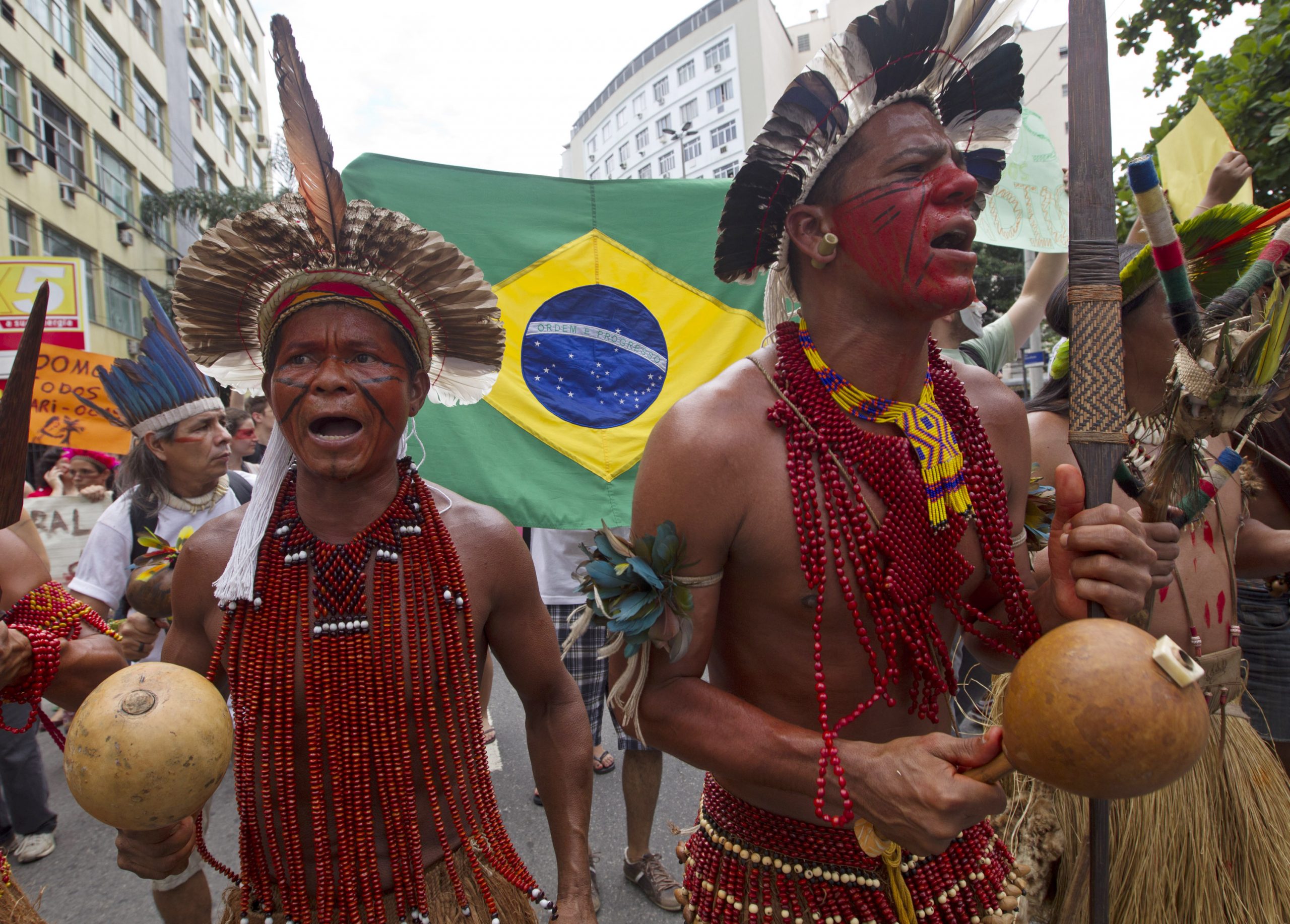 Brazilians protest against stadium privatization