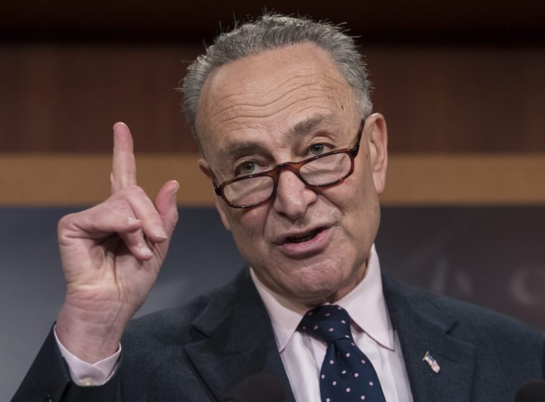 Senate Minority Leader Chuck Schumer said the Trump administration is rounding up and deporting 