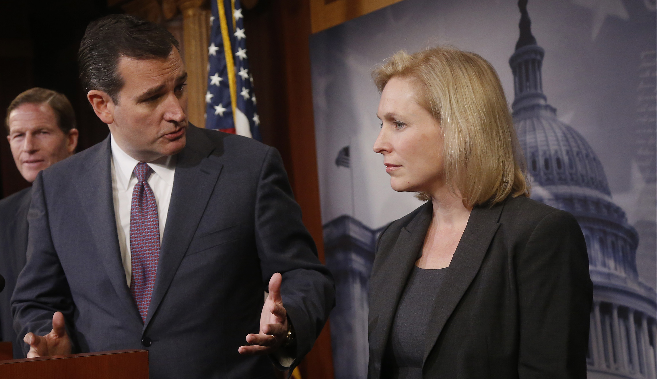 Ted Cruz and Kirsten Gillibrand are two peas in a pod