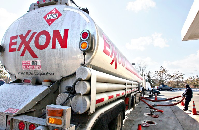 The platform also gave cursory support to the 17 Democratic state attorneys general, led by the Virgin Islands and New York, who have been subpoenaing the oil company ExxonMobil over news reports it covered up data from its own scientists showing risks from climate change. ExxonMobil rejects the allegations. (AP Photo/J. Scott Applewhite, File)