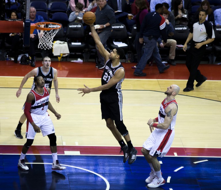 Tim Duncan, Spurred Forward