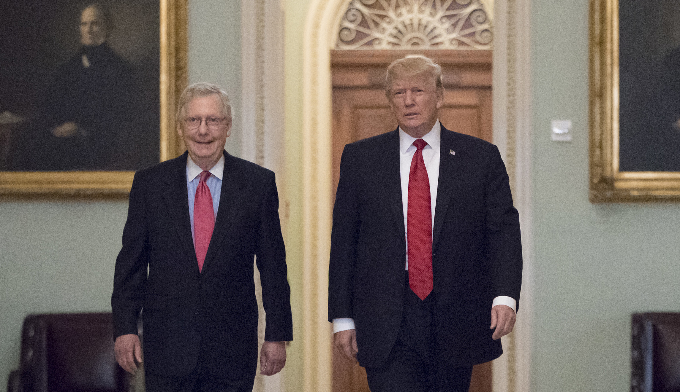 Trump: Senate GOP meeting was a ‘love fest,’ aside from Jeff Flake, Bob Corker