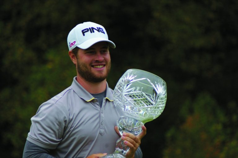 Kevin Dunleavy/The Washington Examiner
David Lingmerth shot a four-under 66 on Sunday to win the Neediest Kids Championship by a stroke.