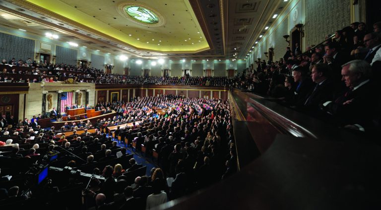 FILE - In this Jan. 24, 2012, file photo President Barack Obama delivers his State of the Union address on Capitol Hill in Washington. Obama will center his upcoming Feb. 12, 2013, State of the Union address on boosting job creation and economic growth, underscoring the degree to which the shaky economy threatens his ability to pursue other second-term priorities, including immigration reform and climate change. (AP Photo/Susan Walsh)