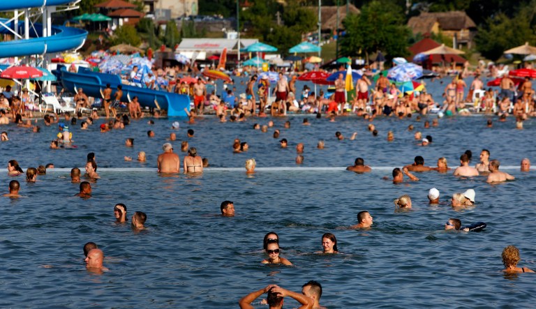 Long-term global warming and a strong El Nino early in the year were cited as the reasons for the uptick in temperature. (AP Photo/Amel Emric)