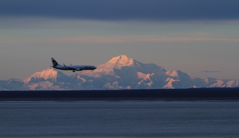 Security agents found two one-pound canisters of gunpowder in a passenger's belongings last week at Alaska's Ted Stevens Anchorage International Airport. (AP Photo/Dan Joling)