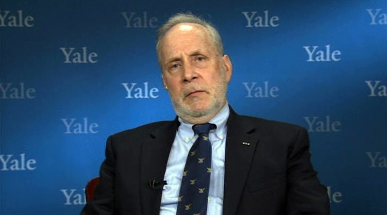 In this image from video, Eugene R. Fidell, the lawyer representing Sgt. Bowe Bergdahl said Wednesday, July 16, 2014, in an interview with The Associated Press that his client has been vilified by some people, but the public should not leap to conclusions before the Army finishes its investigation into how and why the soldier left his post in Afghanistan before being captured by the Taliban. (AP Photo)