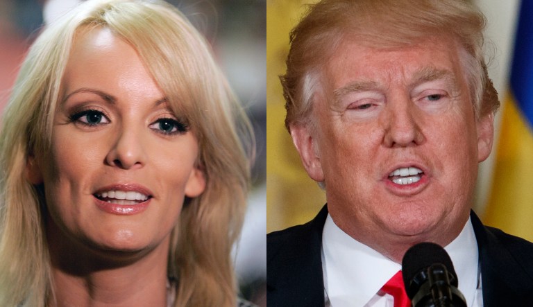 Adult film star Stormy Daniels was paid $130,000 for her silence about an affair she claims she had with Trump.