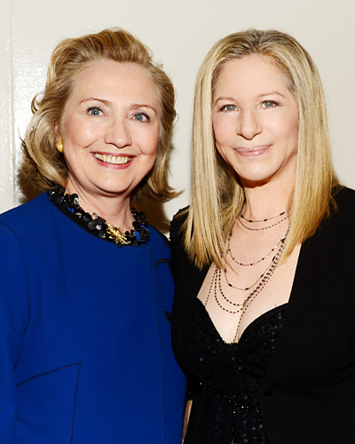 Barbra Streisand joins the Hillary Clinton campaign. AP Photo